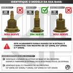 Acabamento Para Registro Quadrado Alavanca Corten Chuveiro Banheiro Padrão Deca - imagem do produto 3