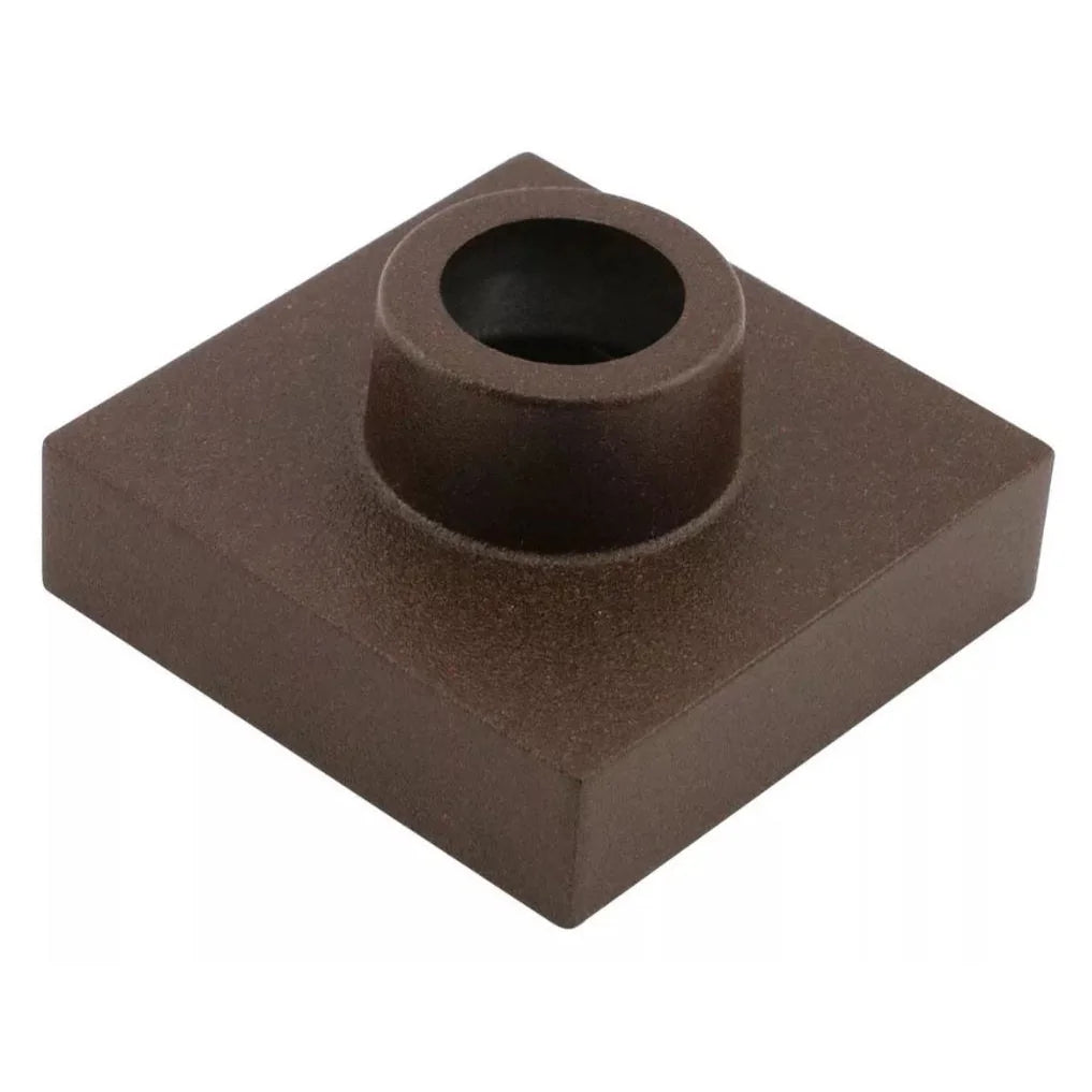 Acabamento Quadrado Aço Corten marrom Registro Padrão Deca Metal - imagem do produto 5