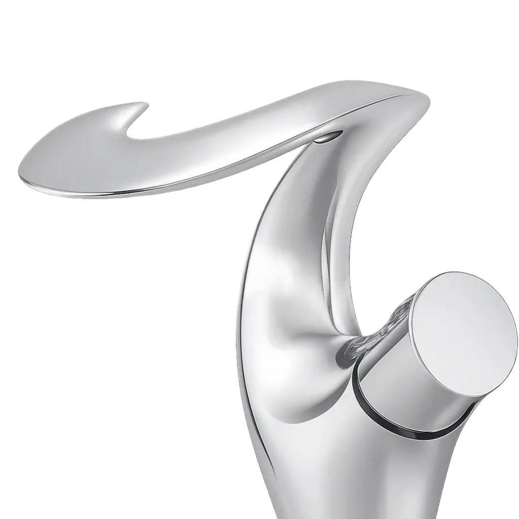 Torneira Monocomado Para Banheiro Misturador Modelo Vintage Lumiere - Cromado