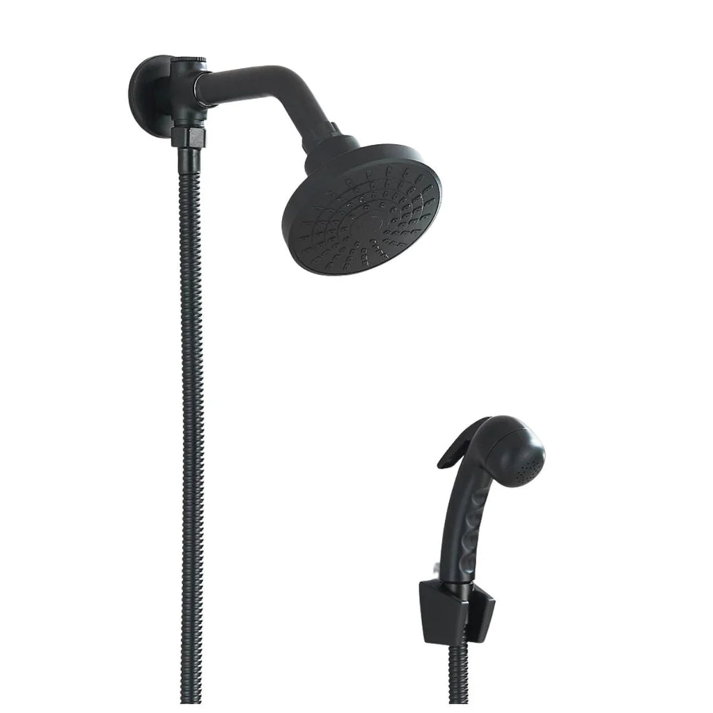 Chuveiro Para Banheiro 10cm com Desviador e Ducha +150cm Mangueira Kit Completo - Tipo 2