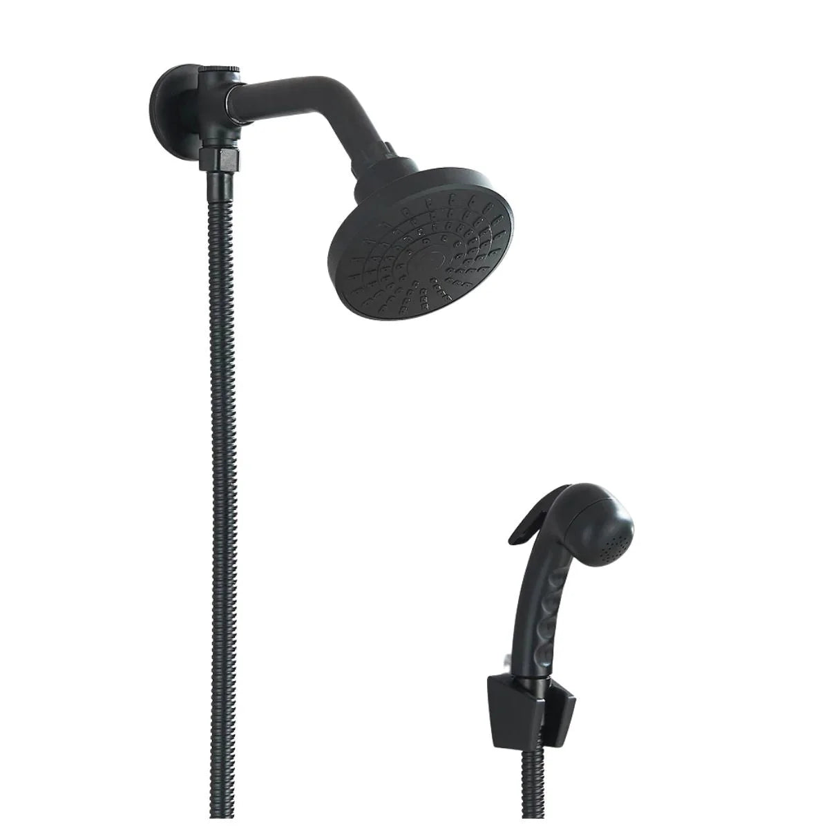 Chuveiro Para Banheiro 10cm com Desviador e Ducha +150cm Mangueira Kit Completo - Tipo 2