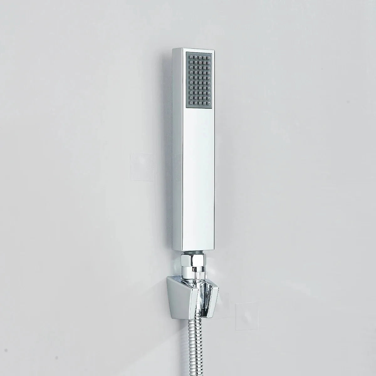 Chuveiro Para Banheiro Com Chuveirinho Manual e Desviador Kit Completo Tamanho 30x30 - imagem do produto 9