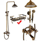 Chuveiro Para Banheiro Com Ducha e Desviador Conjunto Completo Modelo Vintage - Tipo 1