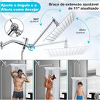 Chuveiro Para Banheiro e Ducha Manual De Parede 25x25cm Inox Cromado - imagem do produto 2