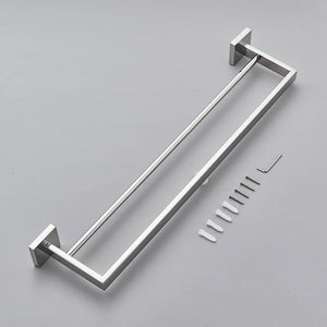 Porta Toalha Para Banheiro Cromado Premium - Torneiras Royal