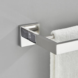 Porta Toalha Para Banheiro Cromado Premium - Torneiras Royal