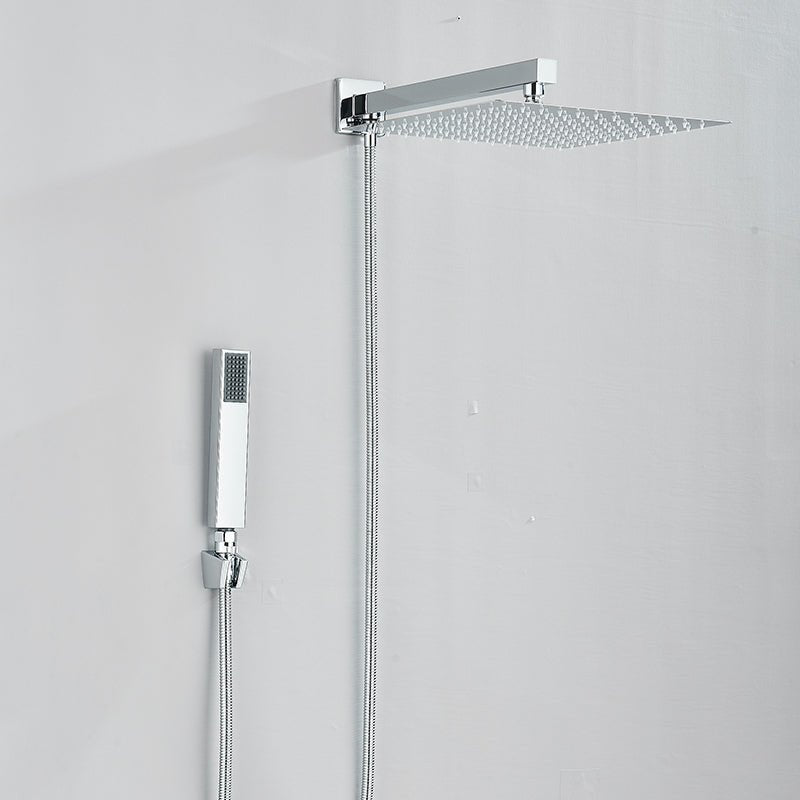 Chuveiro Para Banheiro Com Chuveirinho Manual e Desviador Kit Completo Tamanho 30x30 - Torneiras Royal