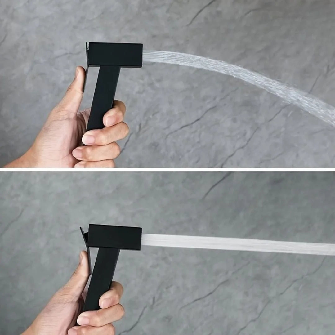 Ducha Higiênica Para Banheiro 100% Metal Com Suporte Acoplado Royal Square - imagem do produto 5