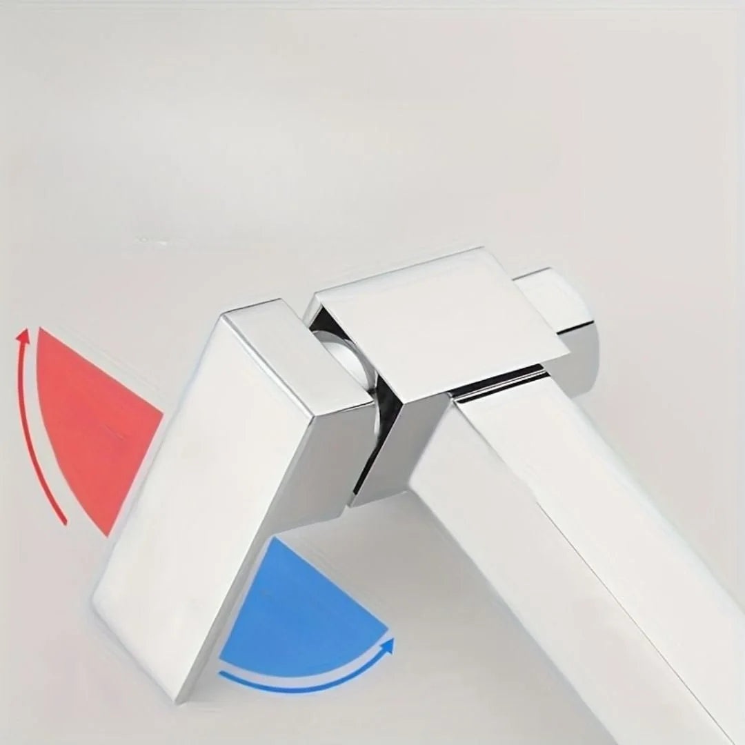 Ducha Higiênica Para Banheiro 100% Metal Com Suporte Acoplado Royal Square - imagem do produto 6