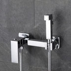 Ducha Higiênica Para Banheiro 100% Metal Com Suporte Acoplado Royal Square - imagem do produto 7
