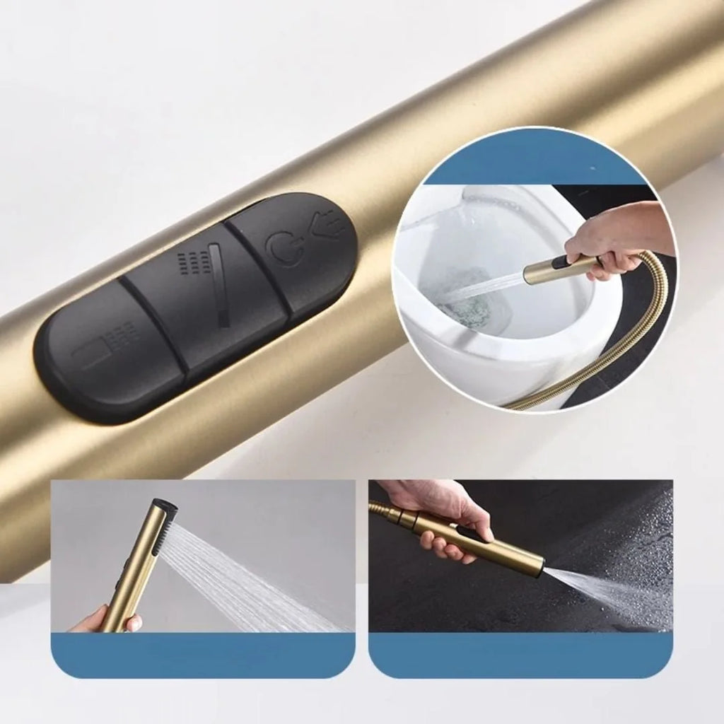 Ducha Higiênica Para Banheiro Aço Inox 304 Deluxe Royal Orion - imagem do produto 4