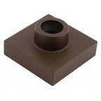 Acabamento Quadrado Aço Corten marrom Registro Padrão Deca Metal - imagem do produto 5