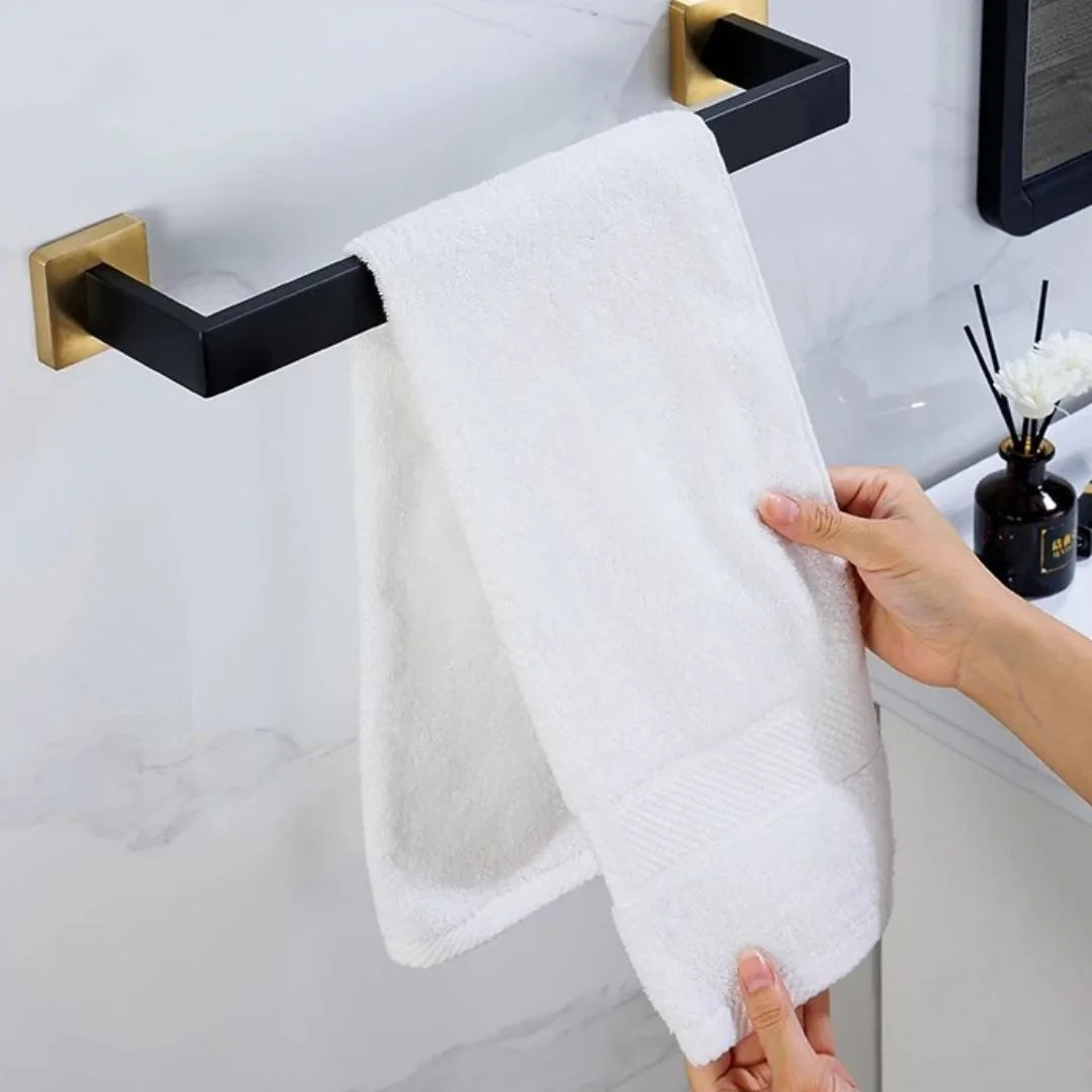 Kit Acessórios Para Banheiro Moderno Inox Com Ventosa 5 Peças - imagem do produto 4