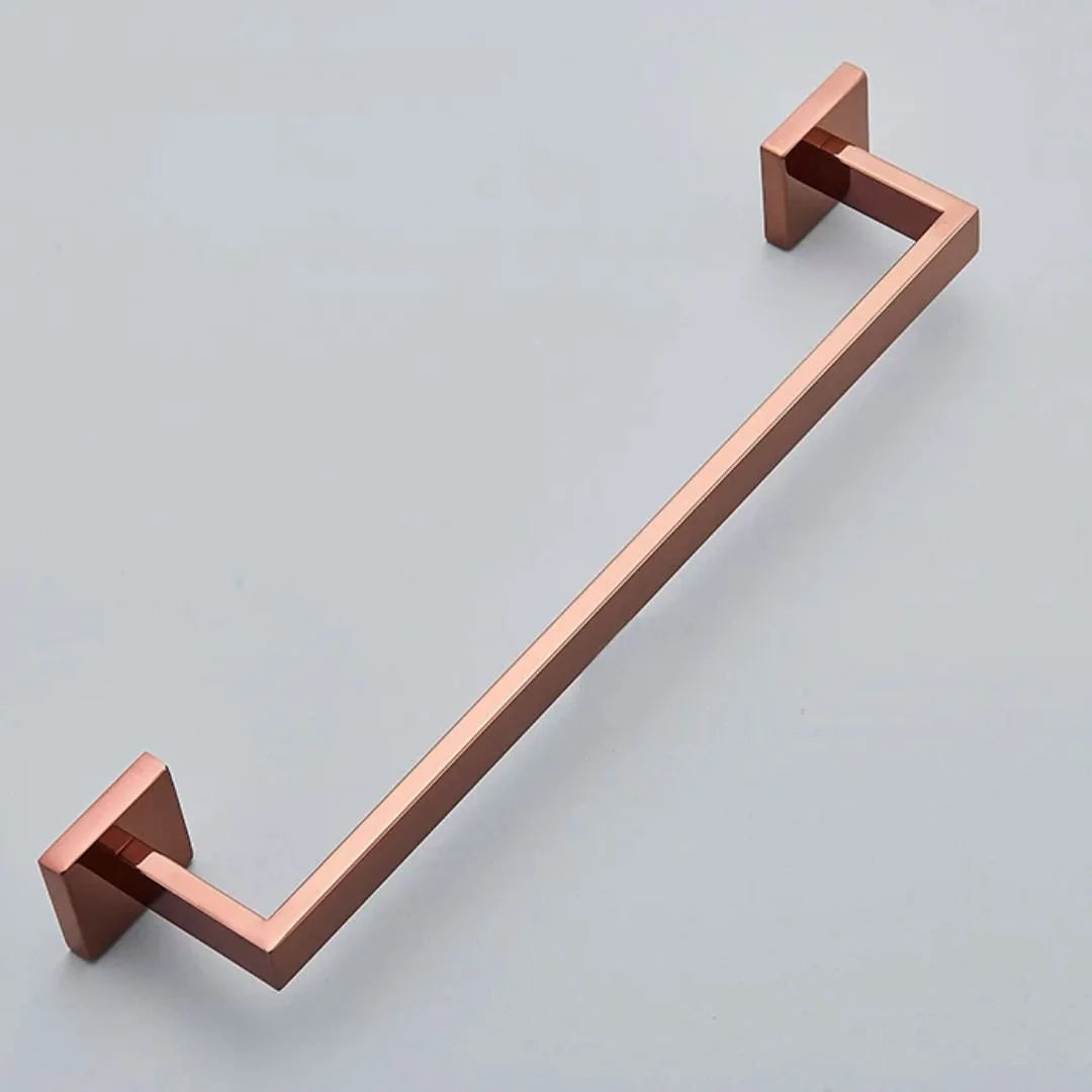 Kit Acessórios Para Banheiro Rose Moderno Inox - imagem do produto 8