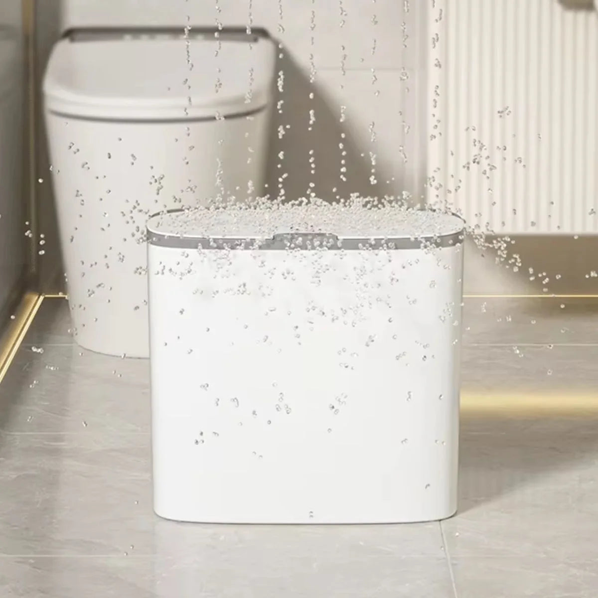 Lixeira Automática Para Banheiro Com Sensor - imagem do produto 7