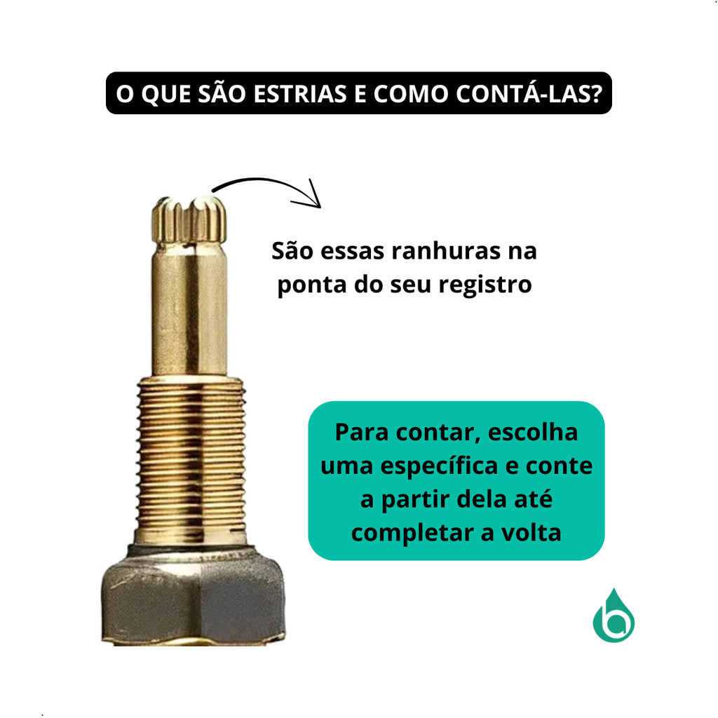 Acabamento para Registro Alavanca 50 mm 1 1/2 Níquel Escovado Royal - imagem 4