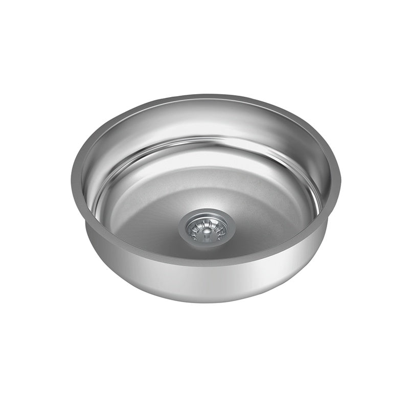 Cuba de Embutir Redonda em Inox Polido 37 cm Royal - imagem 1