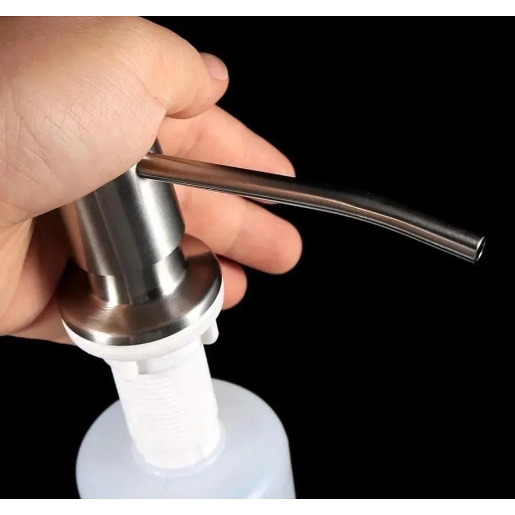 Dispenser de Detergente de Embutir Cromado 500 ml Royal - imagem 3