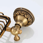 Porta Sabonete Luxo Dourado Escovado GoldenGleam - imagem do produto 2