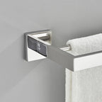 Porta Toalha Para Banheiro Cromado Premium - imagem do produto 2
