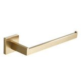 Porta Toalha Rosto Dourado Fosco