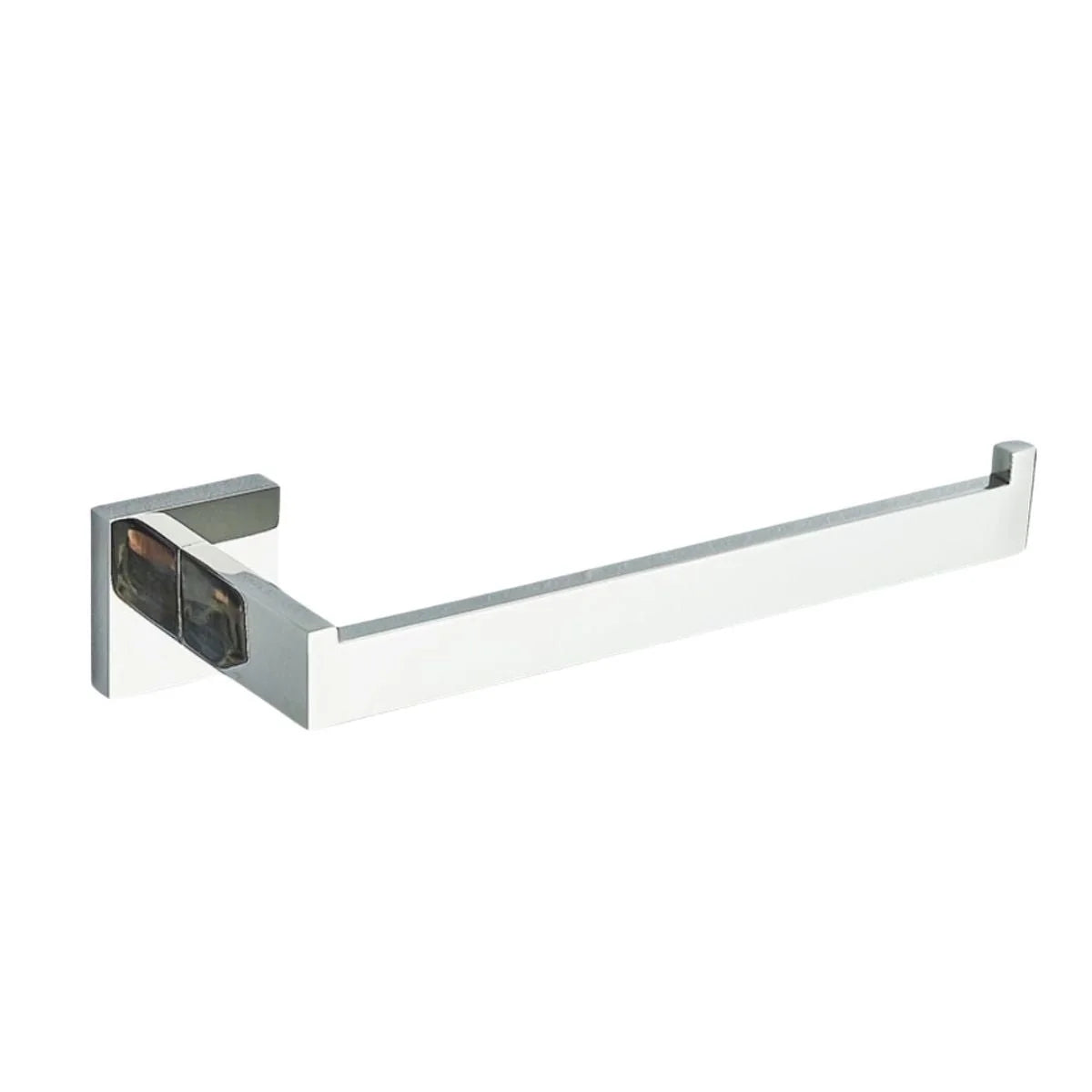 Porta Toalha Rosto Para Banheiro 26cm Aço Inoxidável - Porta Toalha Rosto Cromado