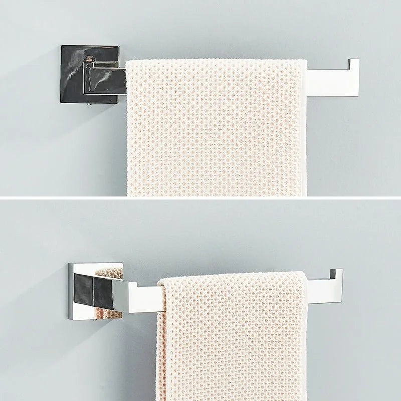 Porta Toalha Rosto Para Banheiro 26cm Aço Inoxidável - imagem do produto 3