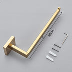 Porta Toalha Rosto Para Banheiro 26cm Aço Inoxidável - imagem do produto 5
