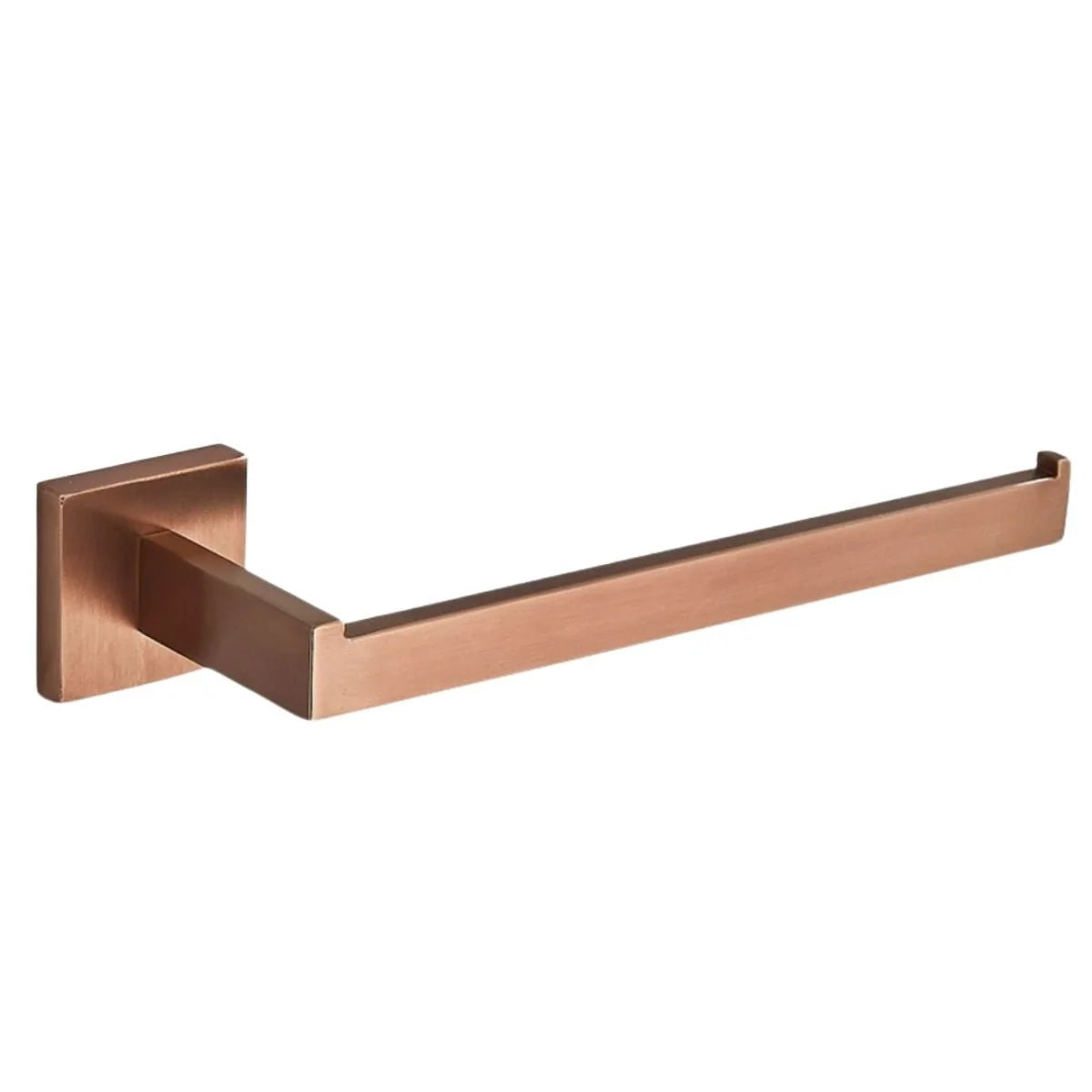 Porta Toalha Rosto Para Banheiro 26cm Aço Inoxidável - rosé