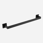 Porta Toalhas Para Banheiro Conjunto Completo Veneza Preto Fosco - Toalheiro Tipo