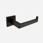 Porta Toalhas Para Banheiro Conjunto Completo Veneza Preto Fosco - Suporte Papel Higiênico