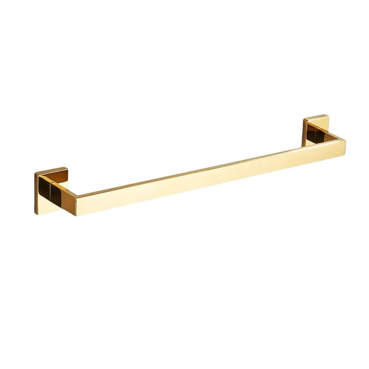 Porta Toalhas Para Banheiro Inox 40cm - Porta Toalhas Para Banheiro Dourado