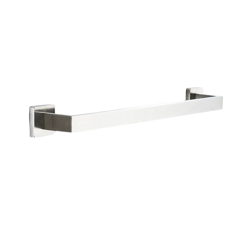 Porta Toalhas Para Banheiro Inox 40cm - Porta Toalhas Para Banheiro Níquel Escovado