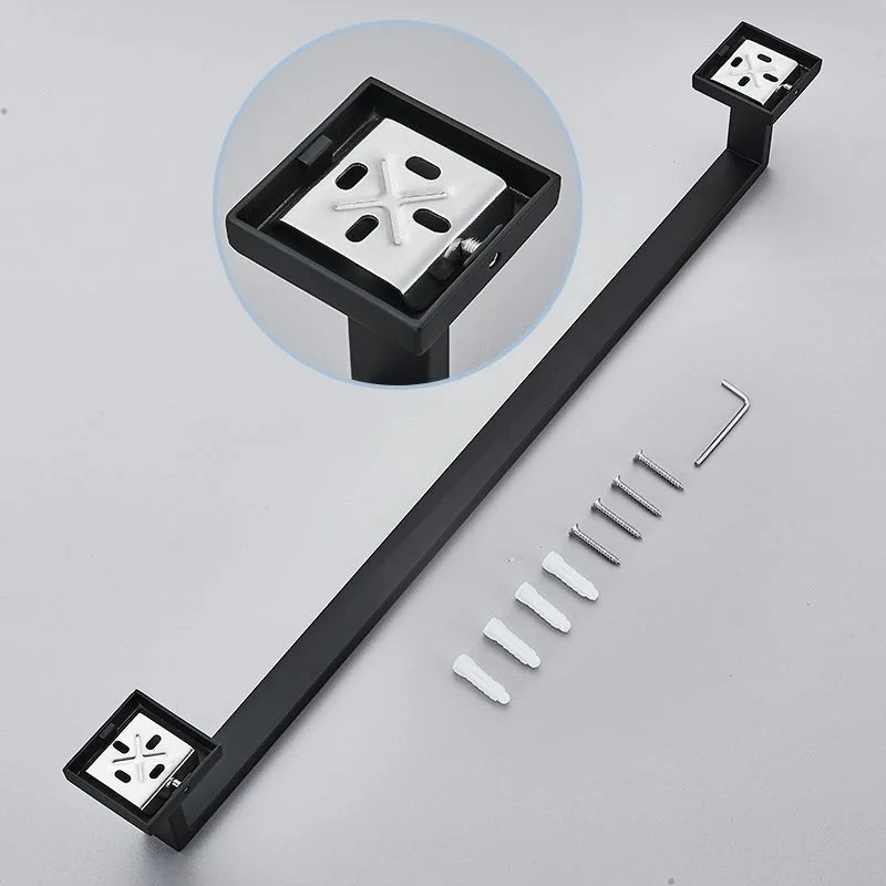 Porta Toalhas Para Banheiro Inox 40cm - imagem do produto 2