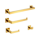 Porta Toalhas Para Banheiro Dourado