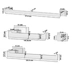Porta Toalhas Para Banheiro Kit Completo 4 Peças Inox 60cm Royal Elegance - imagem do produto 2