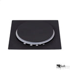 Ralo Click De Banheiro Inteligente 15x15 Inox Preto Fosco - imagem do produto 3