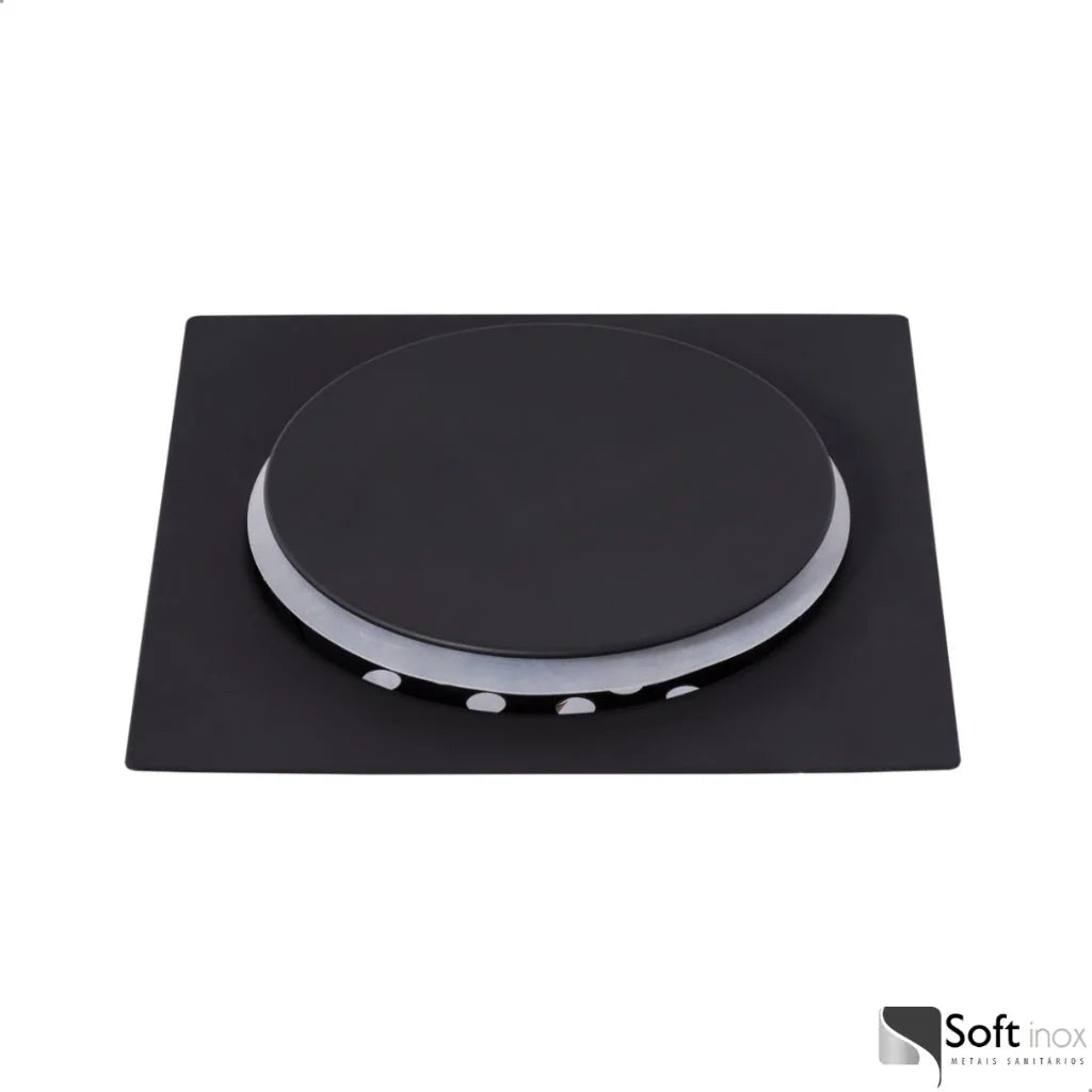 Ralo Click De Banheiro Inteligente 15x15 Inox Preto Fosco - imagem do produto 3