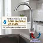 Royal Elite: também funciona só com água natural da rede, sem ponto de água quente