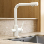Torneira Royal Orsay branco — variante ambientada