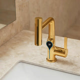 Torneira Para Banheiro Monocomando Dourado