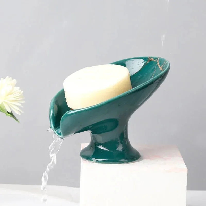 Saboneteira Cerâmica Porta Sabonete Luxo Para Banheiro - imagem do produto 11