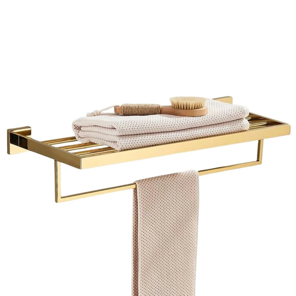 Suporte De Toalha Para Banheiro 40cm Aço inoxidável 304 - foto principal