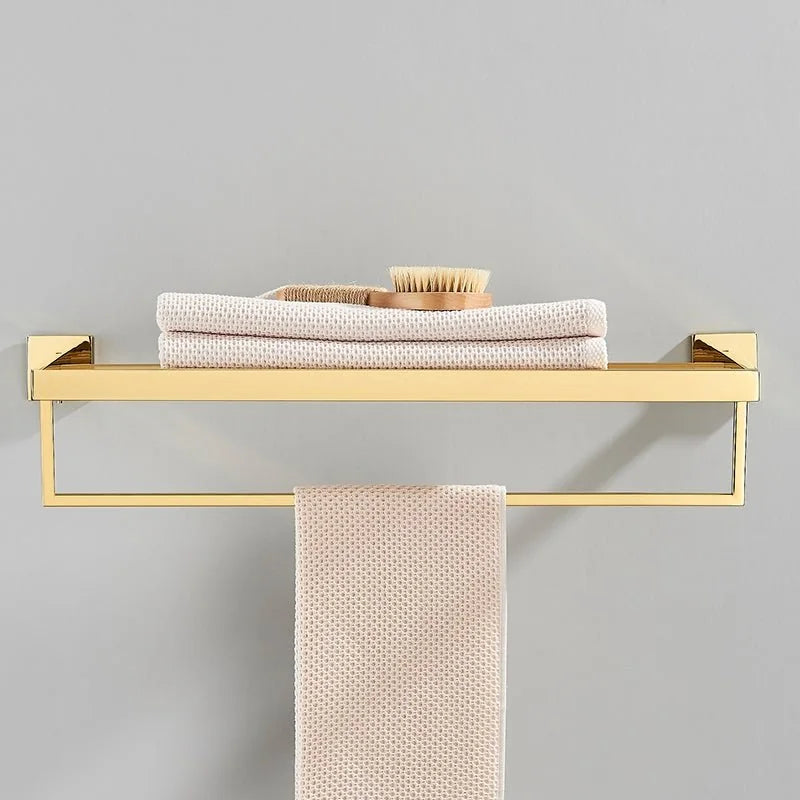 Suporte De Toalha Para Banheiro 40cm Aço inoxidável 304 - imagem do produto 3
