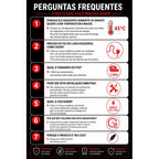 Toalheiro térmico Elegance 9 barras prata escovado Royal - dúvidas frequentes