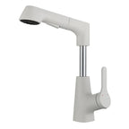 Torneira Banheiro Monocomando Mangueira Extensível Pull-Out Sapphire - Branco