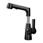 Torneira Banheiro Monocomando Mangueira Extensível Pull-Out Sapphire - Preto