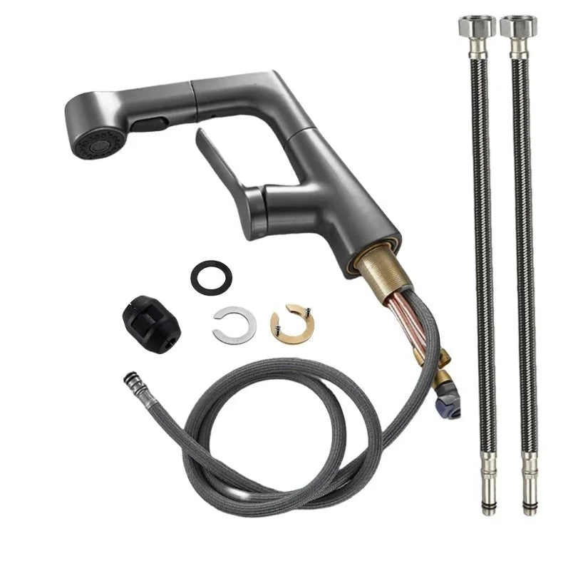 Torneira Banheiro Monocomando Mangueira Extensível Pull-Out Sapphire - imagem do produto 3
