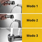 Torneira Banheiro Monocomando Mangueira Extensível Pull-Out Sapphire - imagem do produto 5