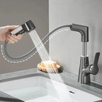Torneira Banheiro Monocomando Mangueira Extensível Pull-Out Sapphire - imagem do produto 8